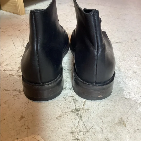 Thursday Boot Co Mens Scout Everyday Chukka Boots Blk Leather Lace Ups Size 13 - Picture 8 of 12